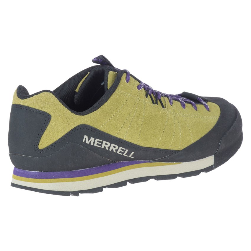 Basket Merrell Catalyst Suede Vert Clair Olive Homme | E.J.GAAY